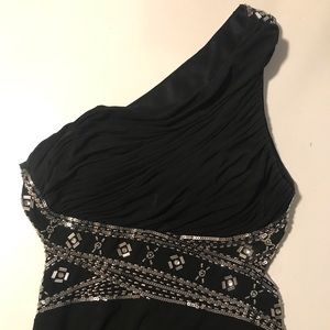 Black Floor Length Formal Dress